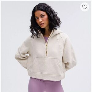 Lululemon Oversized Scuba HalfZip Hoodie